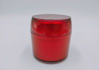 30g lọ kem acrylic Bao bì mỹ phẩm Trọng lượng nhẹ với nắp vặn màu đỏ