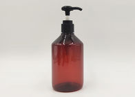 500ml Amber Clear Nhựa Custom chai mỹ phẩm Dung tích lớn cho dầu gội