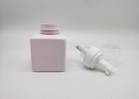 Chai mỹ phẩm nhựa PET 250ml màu hồng có bơm bọt