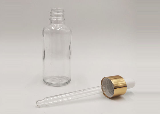 Chai tròn thủy tinh trong suốt Boston 30ml