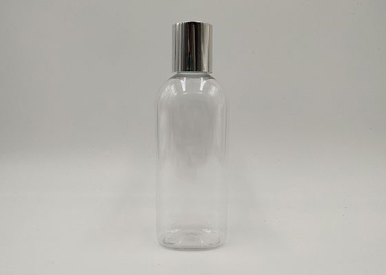 Chai mỹ phẩm tròn Boston Custom, chai nhựa trong suốt 100ml OEM 200ml