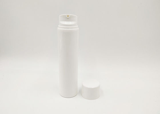 Chai mỹ phẩm Airless 30ml sang trọng Màu trắng
