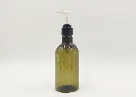300ml Chai mỹ phẩm tùy chỉnh Green Clear Plastic