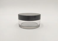 50g Black Cap Nhựa PET Lotion Lotion Màu trong suốt Chứng nhận FDA