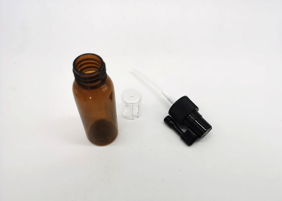 Bao bì mỹ phẩm Chai nhựa màu hổ phách 30ml