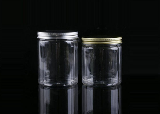 Hũ nhựa đựng trà 64mm 250ml với nắp vặn nhôm