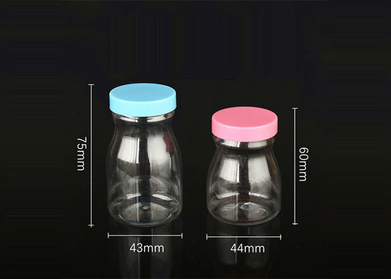 Chai Pudding sữa chua PET 75ml trong suốt để đóng gói thực phẩm
