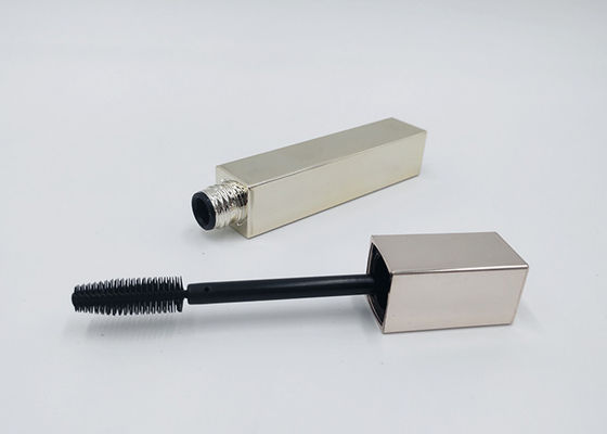 Hộp đựng bút kẻ mắt trống vuông vàng, ống mascara có thể đổ lại 100% có thể tái chế