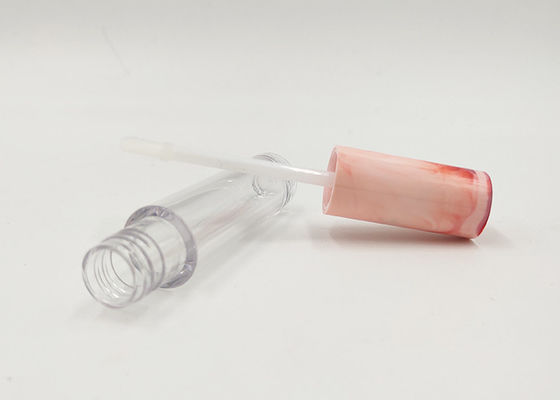 Bao bì trong suốt 5ml ống rỗng Lip Gloss Vật liệu nhựa có cọ